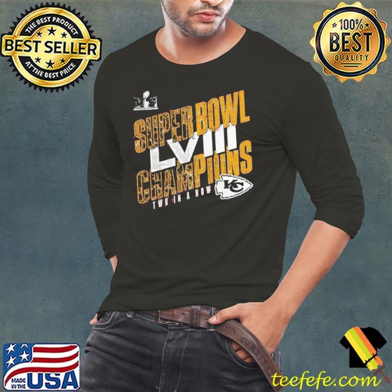 Kansas City Chiefs Super Bowl Lviii Champions Iconic Victory Shirt Long Sleeve Tee Kansas City Chiefs Super Bowl Lviii Champions Iconic Victory Shirt Long Sleeve Tee