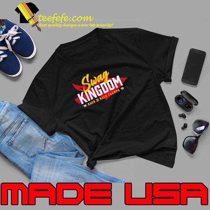 Kansas City Chiefs Swag Kingdom 22-23 Back To Back Champs Shirt Kansas City Chiefs Swag Kingdom 22-23 Back To Back Champs Shirt