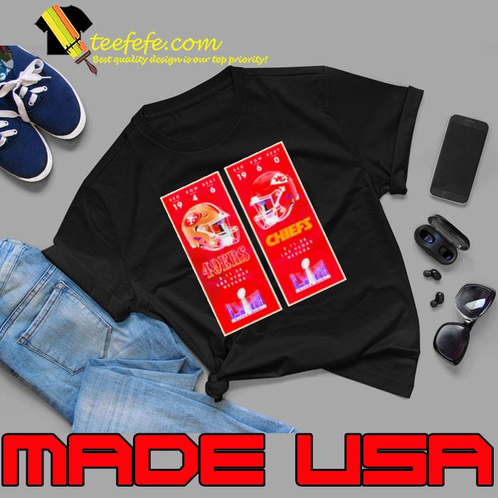 Kansas City Chiefs vs San Francisco 49ers Super Bowl LVIII s Unisex Kansas City Chiefs vs San Francisco 49ers Super Bowl LVIII s Unisex
