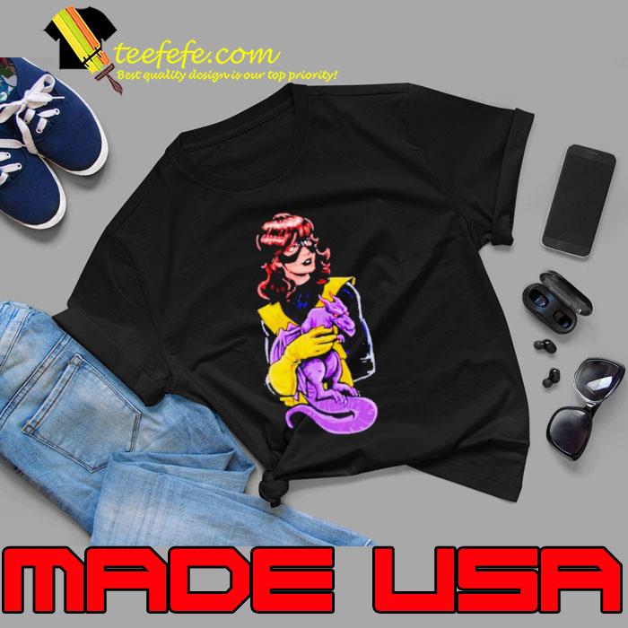 Kitty Pryde and Lockheed The Lady with a dragon s Unisex Kitty Pryde and Lockheed The Lady with a dragon s Unisex