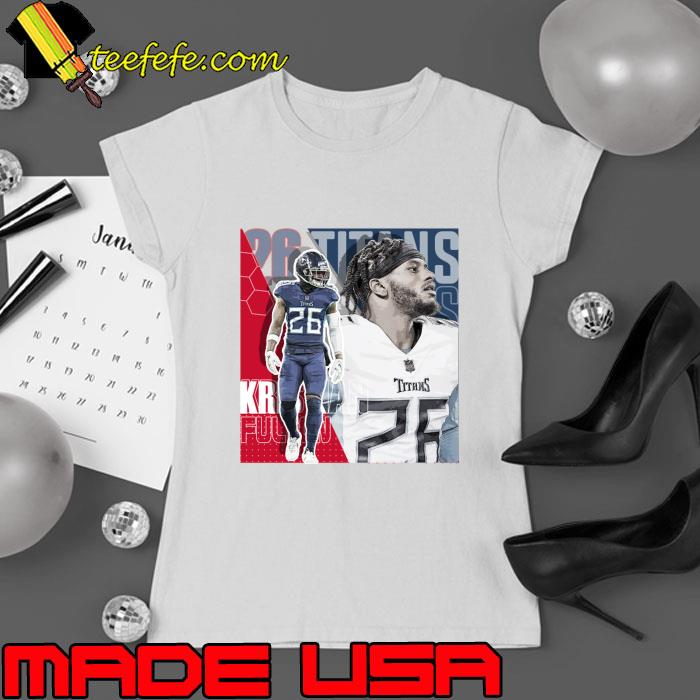 Kristian Fulton American football cornerback for the Tennessee Titans T-Shirt Ladies tee Kristian Fulton American football cornerback for the Tennessee Titans T-Shirt Ladies tee
