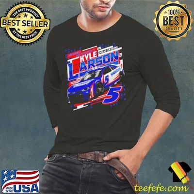 Kyle Larson Hendrick Motorsports Team Collection Navy Hendrickcars Shhirt