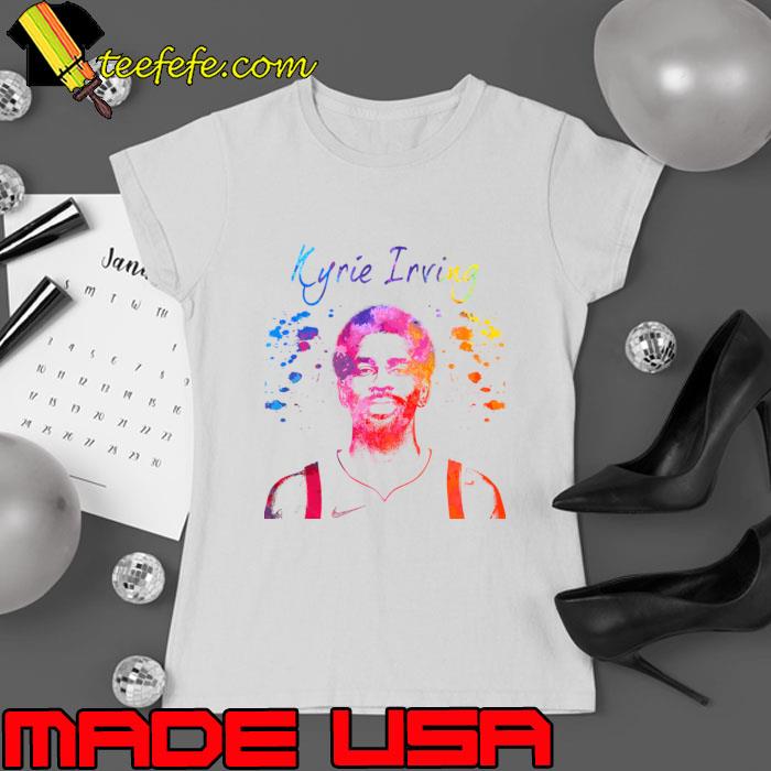 Kyrie Irving American professional basketball player for the Dallas Mavericks T-Shirt Ladies tee Kyrie Irving American professional basketball player for the Dallas Mavericks T-Shirt Ladies tee