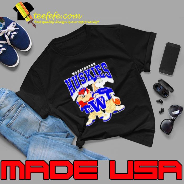Looney Tunes Bugs Bunny And Taz Washington Huskies Football 2024 shirt Looney Tunes Bugs Bunny And Taz Washington Huskies Football 2024 shirt