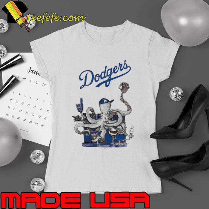 Los Angeles Dodgers Octopus 2024 s Ladies tee Los Angeles Dodgers Octopus 2024 s Ladies tee