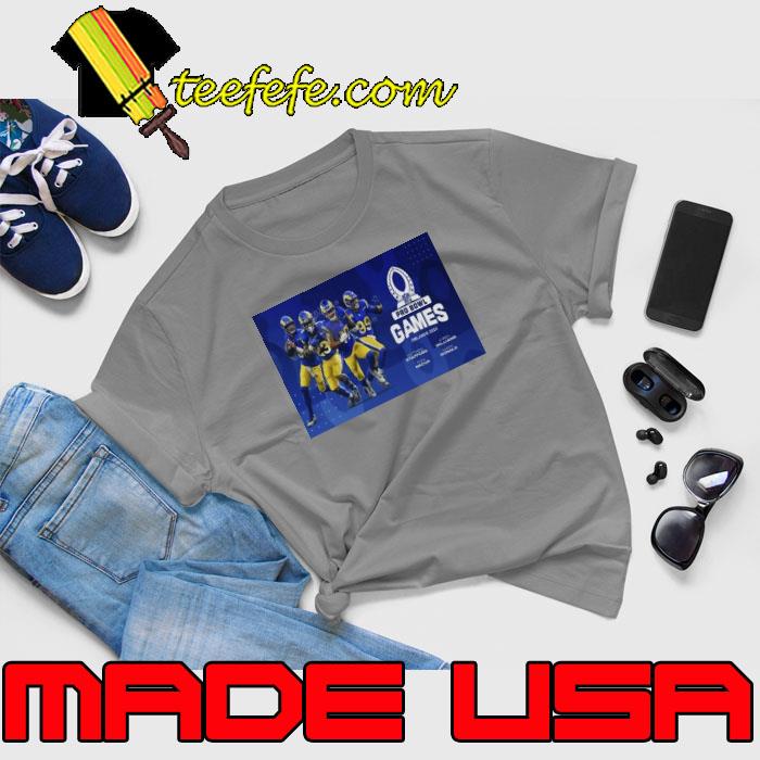 Los Angeles Rams Players Selected For NFC 2024 Pro Bowl Shirt Unisex Los Angeles Rams Players Selected For NFC 2024 Pro Bowl Shirt Unisex