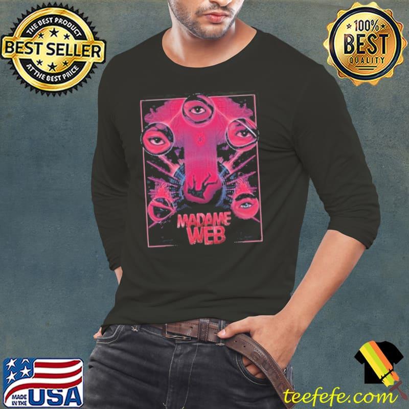 Madame Web Shirt Madame Web T Shirt Marvel Sony Spider Man s Long Sleeve Tee Madame Web Shirt Madame Web T Shirt Marvel Sony Spider Man s Long Sleeve Tee