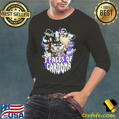 Matt Cardona 3 Faces Of Cardona shirt