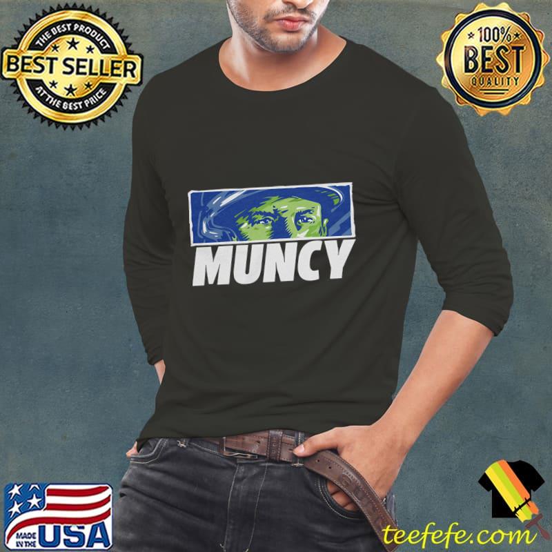 Max Muncy Laser Vision American professional baseball infielder T-Shirt Long Sleeve Tee Max Muncy Laser Vision American professional baseball infielder T-Shirt Long Sleeve Tee