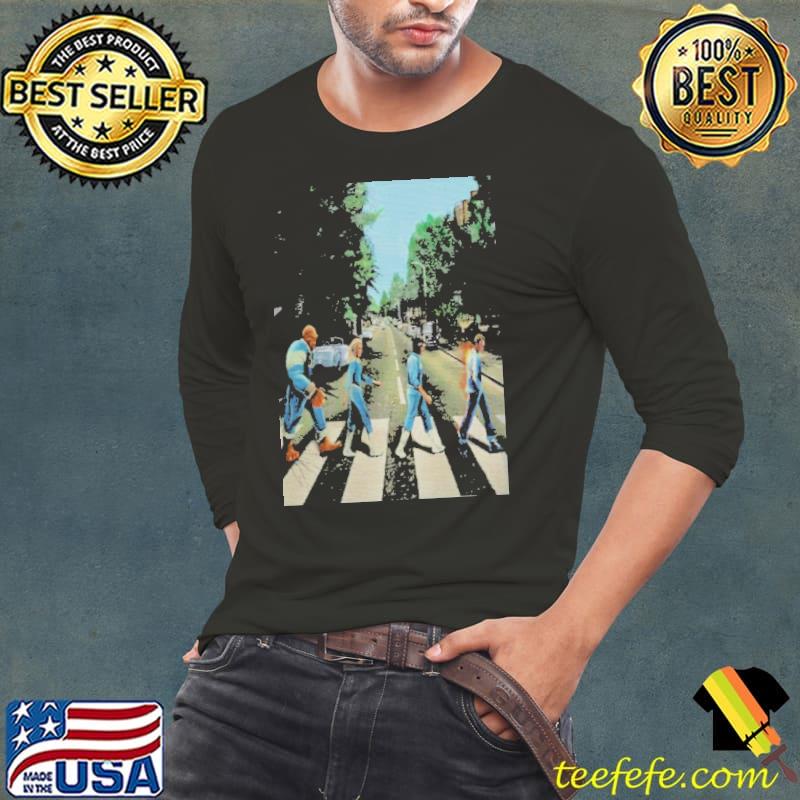 Mcu Fantastic Four Abbey Road Artwork Tshirt Mcu Fantastic Four Abbey Road Artwork Tshirt