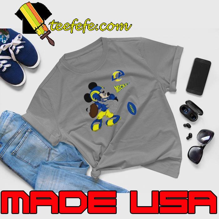 Mickey mouse player Los Angeles Rams Disney football s Unisex Mickey mouse player Los Angeles Rams Disney football s Unisex