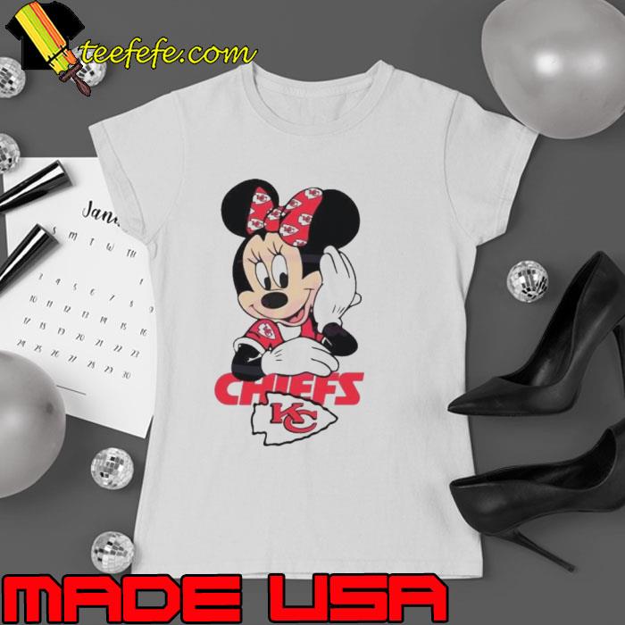 Minnie Mouse Kansas City Chiefs Football 2024 Shirt Ladies tee Minnie Mouse Kansas City Chiefs Football 2024 Shirt Ladies tee