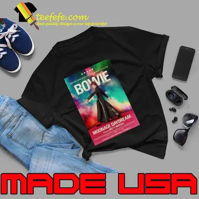 Moonage Daydream David Bowie Wins The Grammy Awards For Best Music Film Shirt