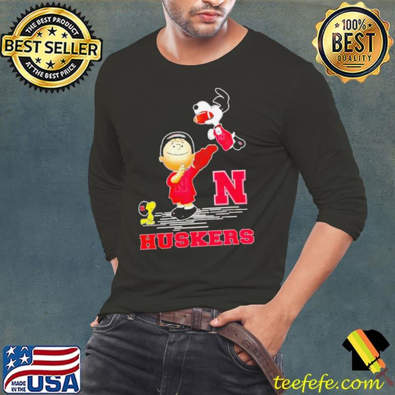 Nebraska Cornhuskers The Peanuts s Long Sleeve Tee Nebraska Cornhuskers The Peanuts s Long Sleeve Tee