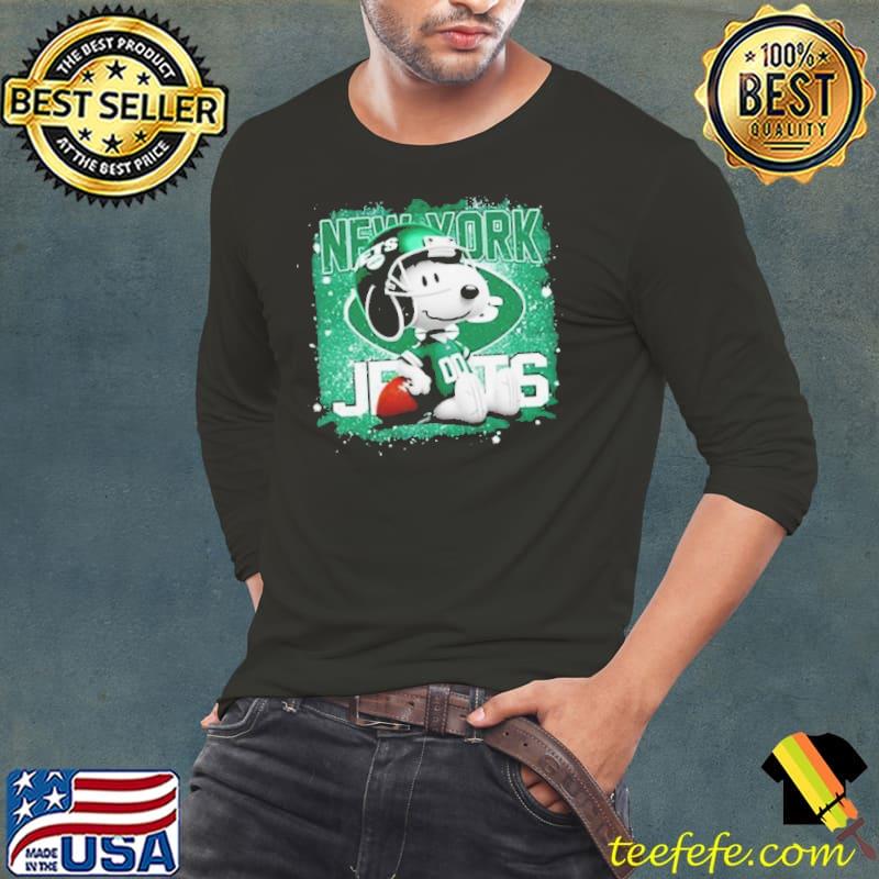 New York Jets Mix Snoopy s Long Sleeve Tee New York Jets Mix Snoopy s Long Sleeve Tee