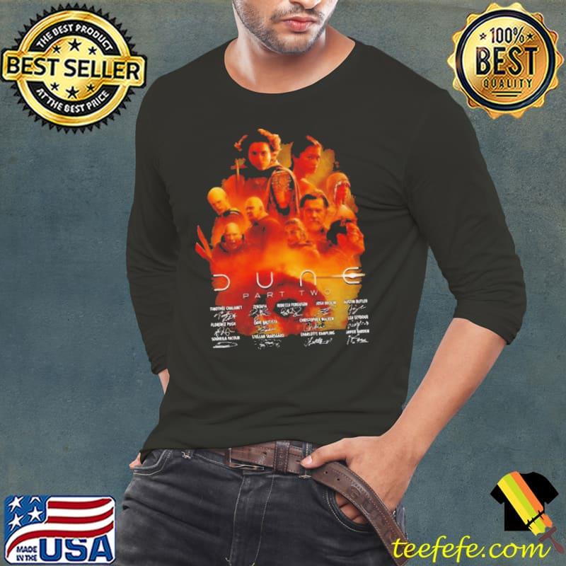 Nice dune Part Two 2024 Signatures Shirt Long Sleeve Tee Nice dune Part Two 2024 Signatures Shirt Long Sleeve Tee