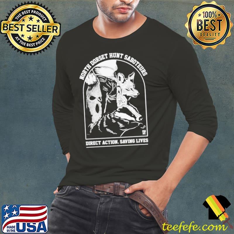 North dorset hunt saboteurs direct action saving lives s Long Sleeve Tee North dorset hunt saboteurs direct action saving lives s Long Sleeve Tee