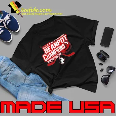 Northeastern Huskies 2024 Beanpot Men’s Hockey Tournament Champions shirt