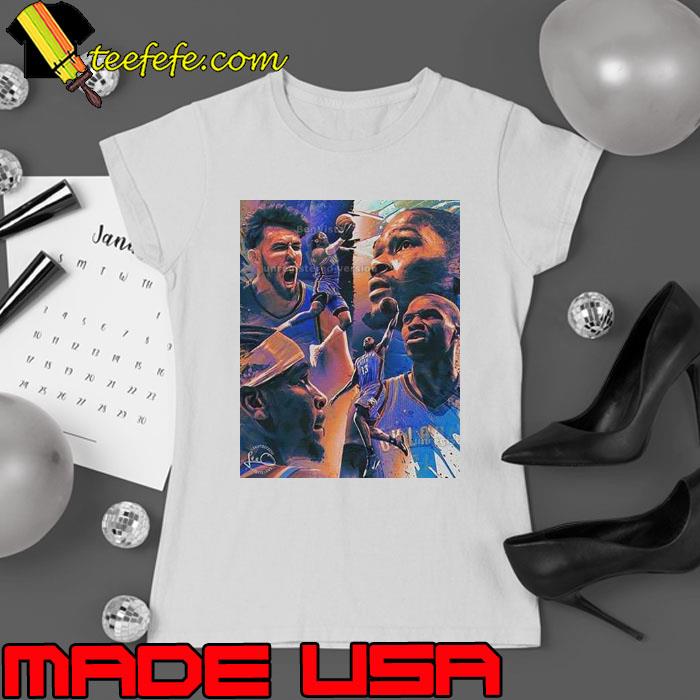 Oklahoma City Thunder OK3 NBA Art Shirt Oklahoma City Thunder OK3 NBA Art Shirt