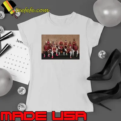 Photoshoot Before Match Of The Western Team Line Up Nba All-star Indianapolis 2024 shirt