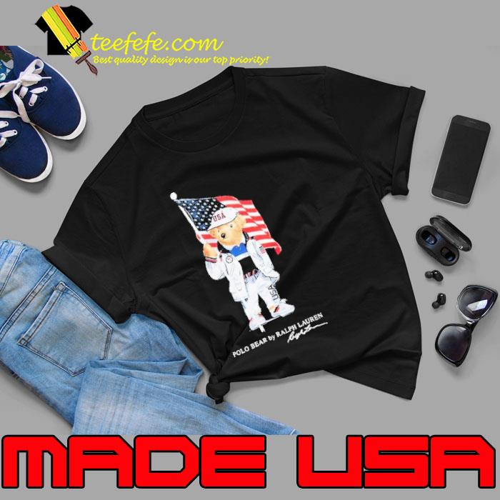 Polo Ralph Lauren Navy Team USA 2020 Summer Olympics Bear Shirt