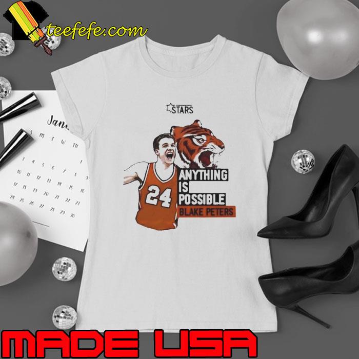 Princeton Tigers Anything Is Possible Blake Peters Shirt Ladies tee Princeton Tigers Anything Is Possible Blake Peters Shirt Ladies tee