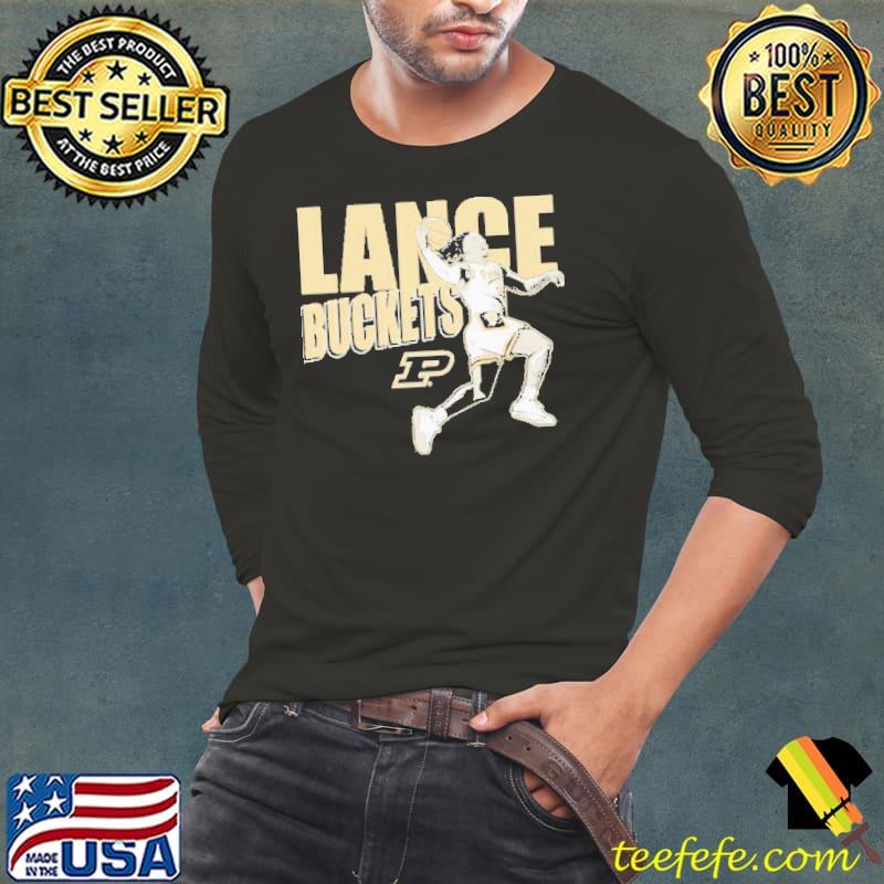 Purdue basketball lance jones buckets logo s Long Sleeve Tee Purdue basketball lance jones buckets logo s Long Sleeve Tee