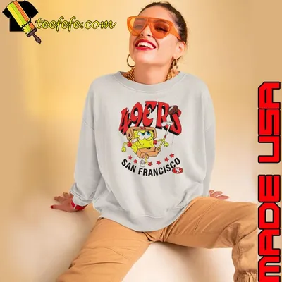 San Francisco 49ers Super Bowl LVIII Spongebob shirt