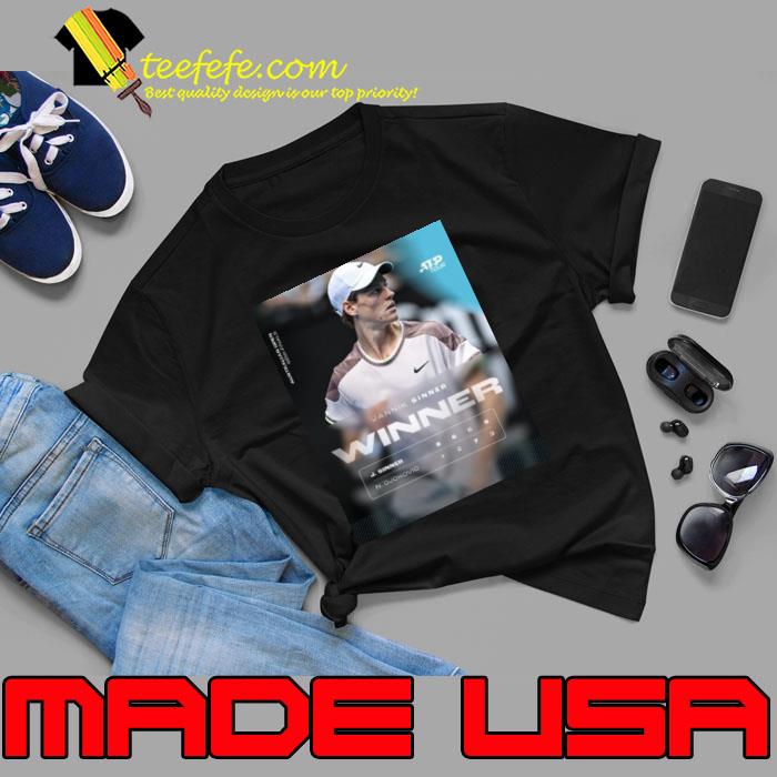 SIN SATIONAL Jannik Sinner Dismisses Novak Djokovic To Book A Spot In His First Grand Slam Final ATP Tour Aus Open 2024 Shirt Unisex SIN SATIONAL Jannik Sinner Dismisses Novak Djokovic To Book A Spot In His First Grand Slam Final ATP Tour Aus Open 2024 Shirt Unisex