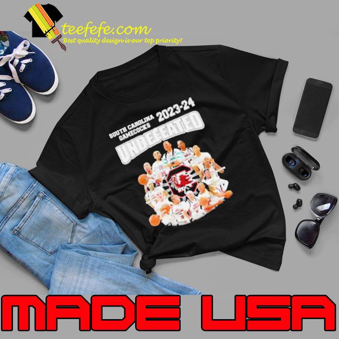South Carolina Gamecocks 2023-24 Undefeated Signatures s Unisex South Carolina Gamecocks 2023-24 Undefeated Signatures s Unisex