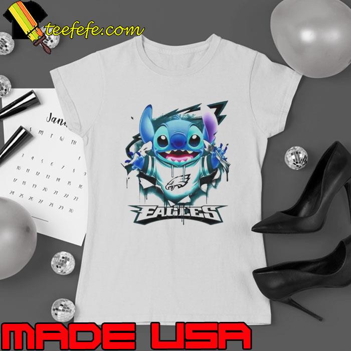 Stitch Inside Philadelphia Eagles Logo 2024 s Ladies tee Stitch Inside Philadelphia Eagles Logo 2024 s Ladies tee