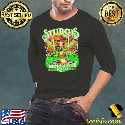 Sturgis Motorcycle Rally 84th 2024 Eagle & Skull Tshirt