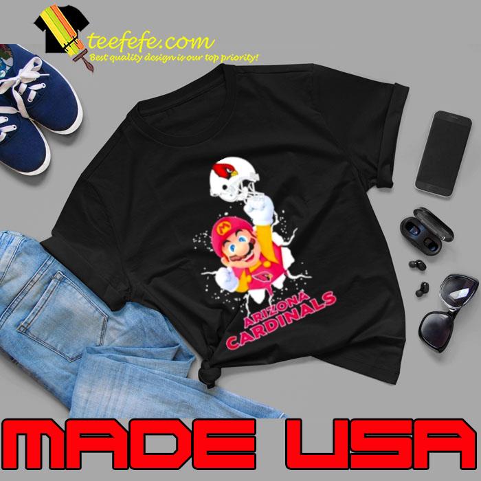 Super Mario X Nfl Arizona Cardinals Football s Unisex Super Mario X Nfl Arizona Cardinals Football s Unisex