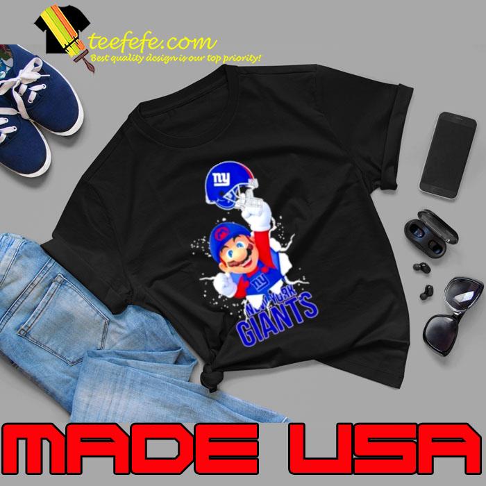Super Mario X Nfl New York Giants Football s Unisex Super Mario X Nfl New York Giants Football s Unisex