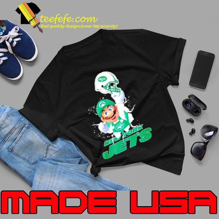 Super Mario X Nfl New York Jets Football s Unisex Super Mario X Nfl New York Jets Football s Unisex