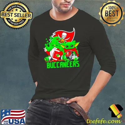 Tampa Bay Buccaneers Baby Yoda Happy St.Patrick’s Day Shamrock shirt