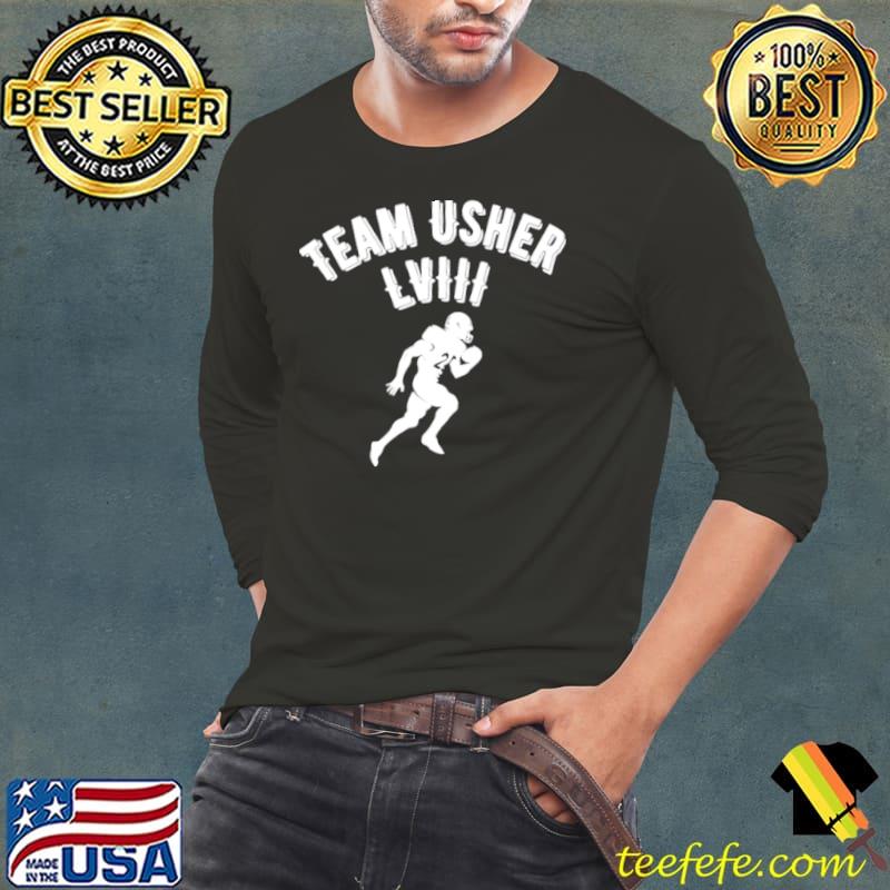 Team Usher Super Bowl LVIII Shirt Team Usher Super Bowl LVIII Shirt