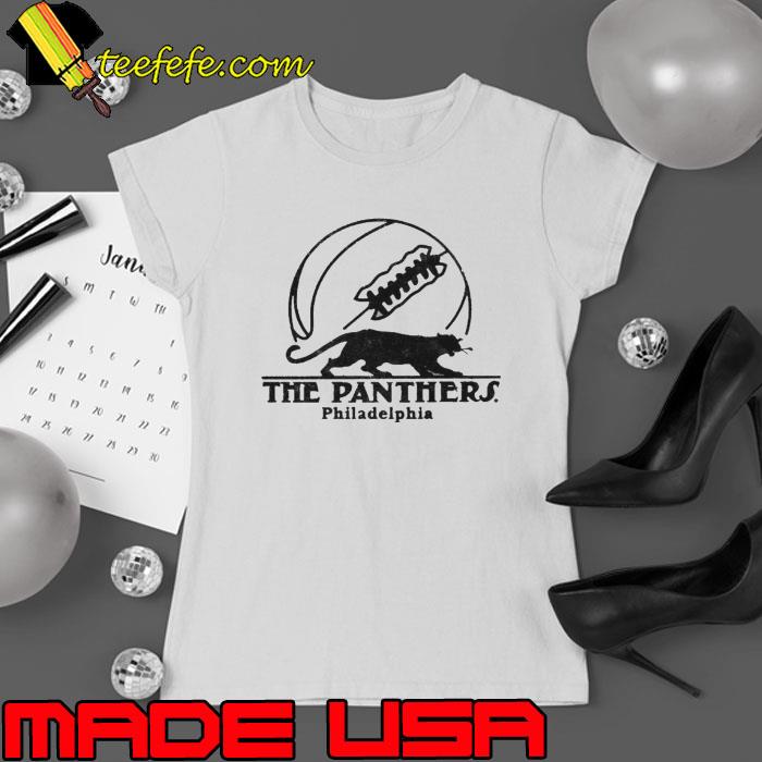 The Philadelphia Panthers logo vintage s Ladies tee The Philadelphia Panthers logo vintage s Ladies tee