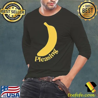 The Pleasing Banana In Blue shirt
