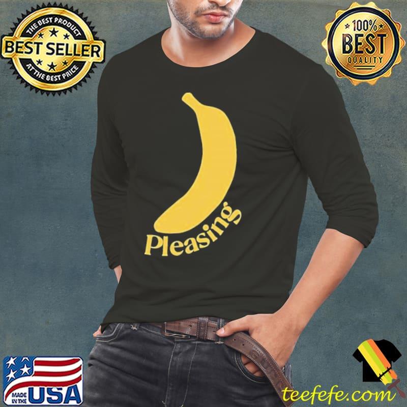 The Pleasing Banana In Blue shirt