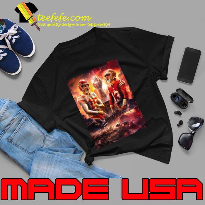 The Super Bowl LVIII Is Set For Kansas City Chiefs And San Francisco 49ers Shirt Unisex The Super Bowl LVIII Is Set For Kansas City Chiefs And San Francisco 49ers Shirt Unisex