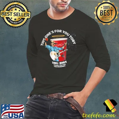 This One’s For You Toby 1961 2024 Thank You For The Memories Shirt