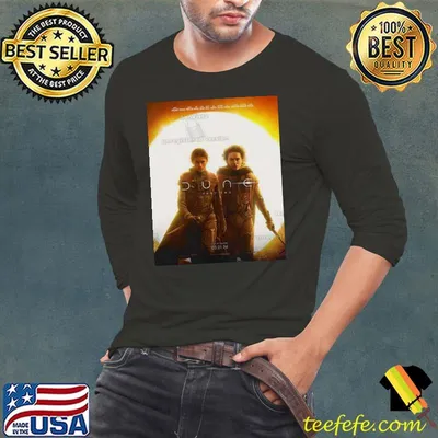 Timothee Chalamet And Zendaya In New Poster For Dune Part Two On March 1 Shirt