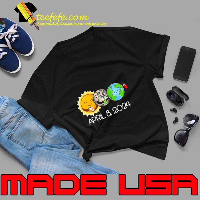 Total Solar Eclipse April 8 2024 Moon Astronomy Space T-Shirt Unisex Total Solar Eclipse April 8 2024 Moon Astronomy Space T-Shirt Unisex