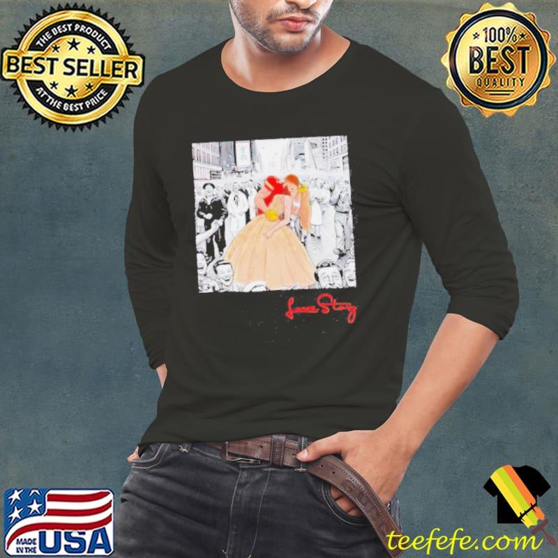 Travis Kelce and Taylor love story shirt