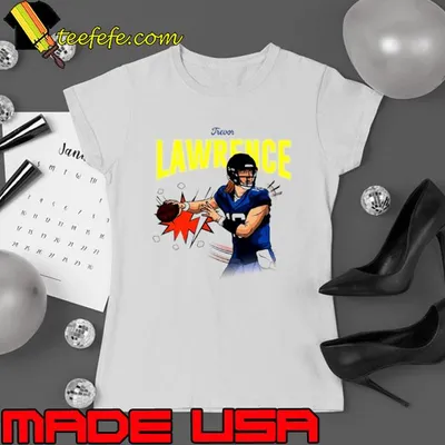 Trevor Lawrence heavyweight cartoon shirt