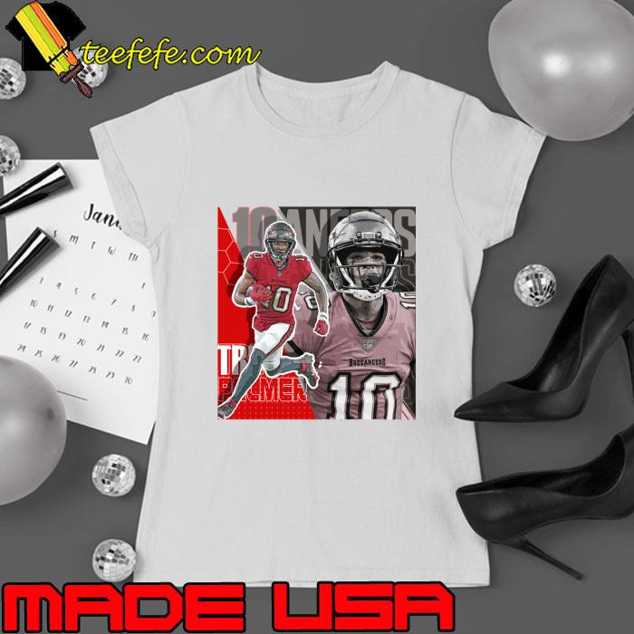 Trey Palmer American football wide receiver for the Tampa Bay Buccaneers T-Shirt Ladies tee Trey Palmer American football wide receiver for the Tampa Bay Buccaneers T-Shirt Ladies tee