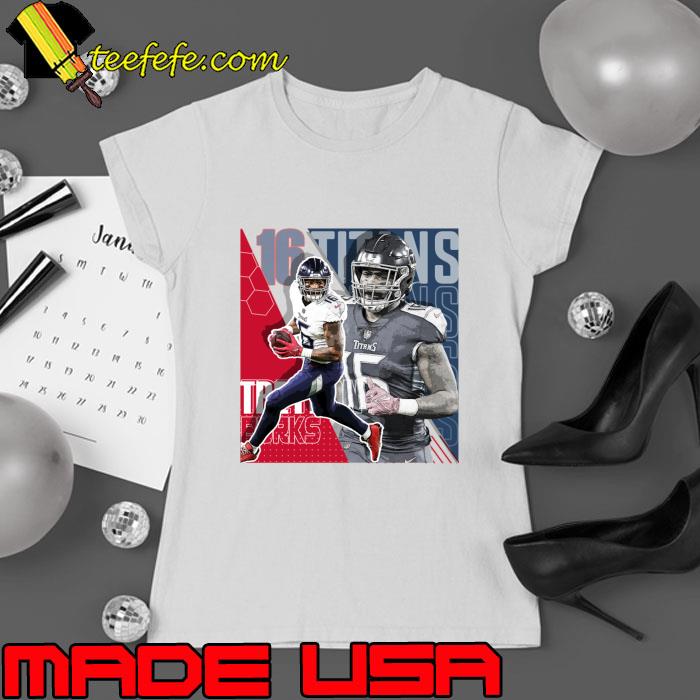 Treylon Burks American football wide receiver for the Tennessee Titans T-Shirt Ladies tee Treylon Burks American football wide receiver for the Tennessee Titans T-Shirt Ladies tee