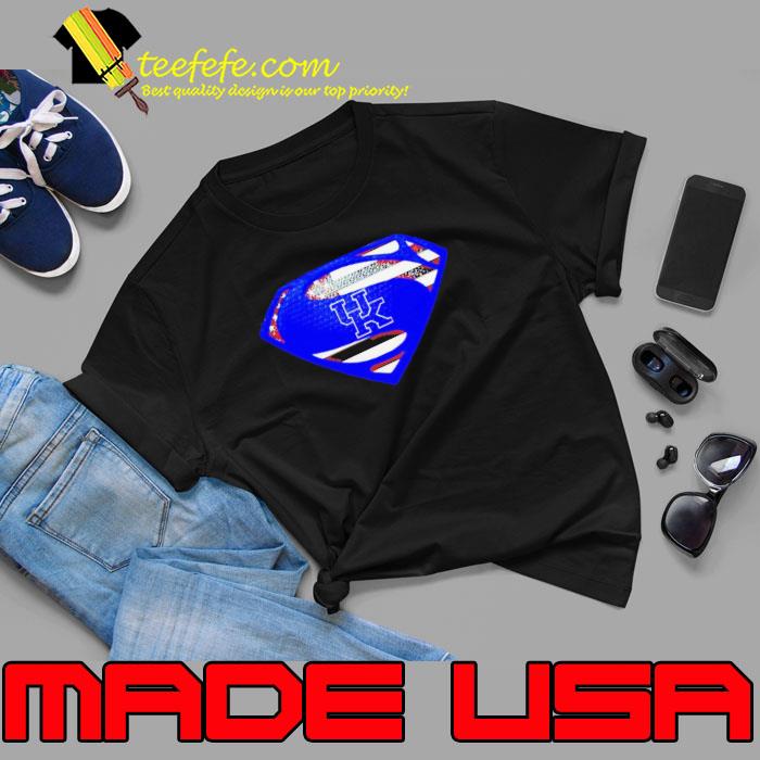 USA Flag Inside Kentucky Wildcats Superman s Unisex USA Flag Inside Kentucky Wildcats Superman s Unisex
