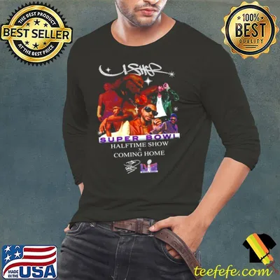 Usher Super Bowl Halftime Show Coming Home Signature shirt